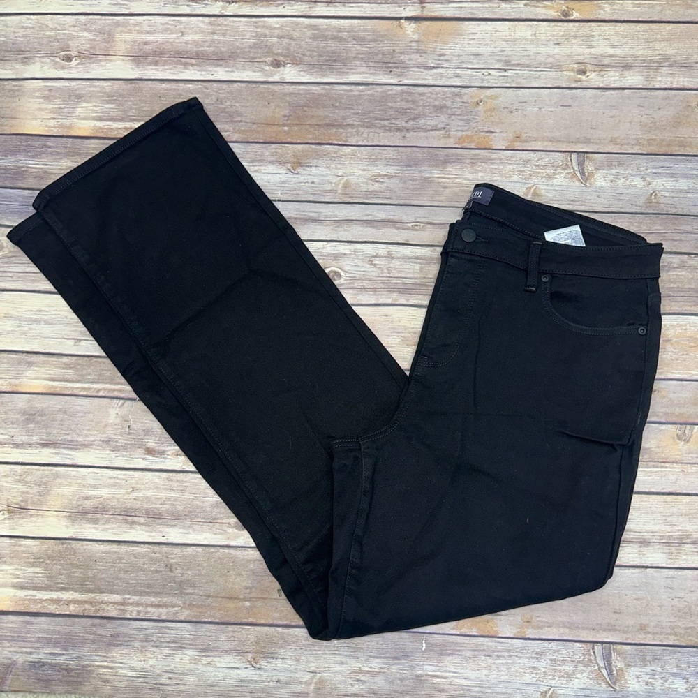NYDJ Barbara Bootcut Jeans black size 14